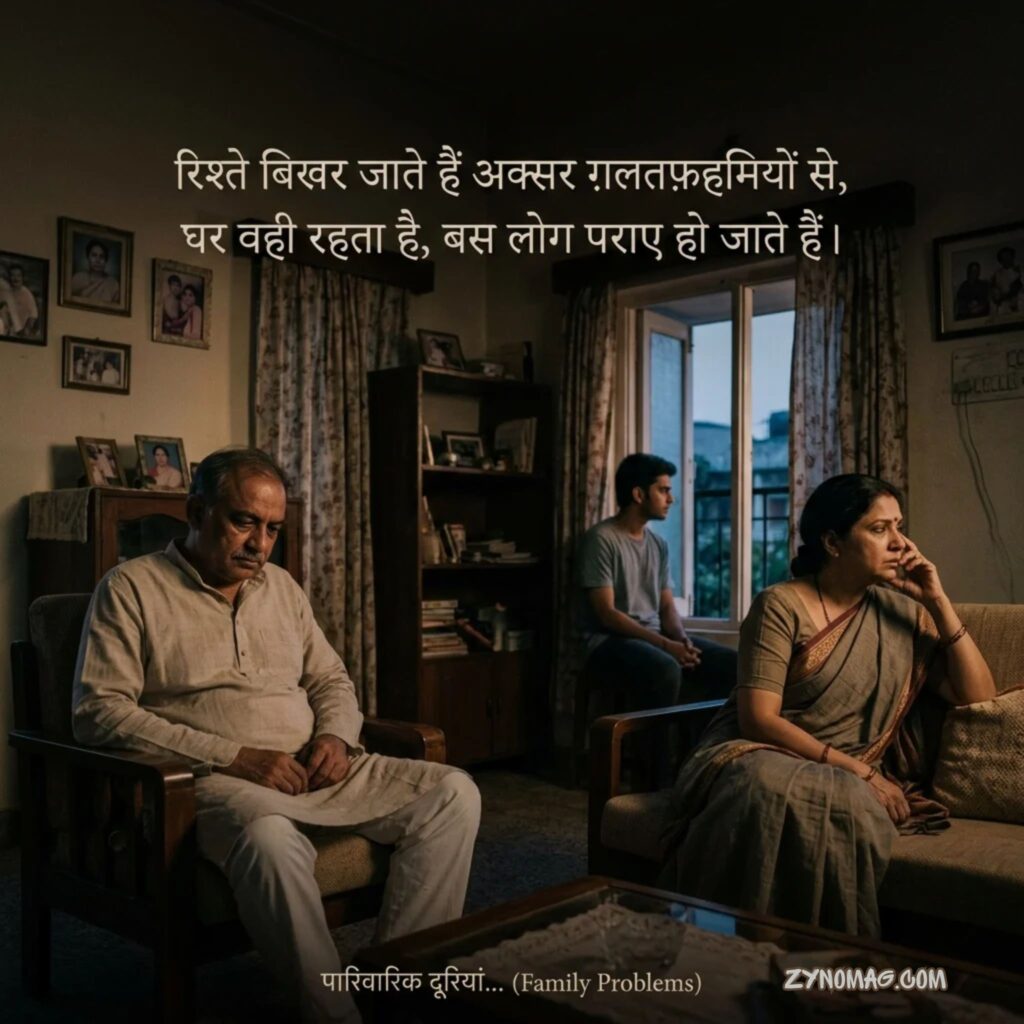 Family Problem Shayari
