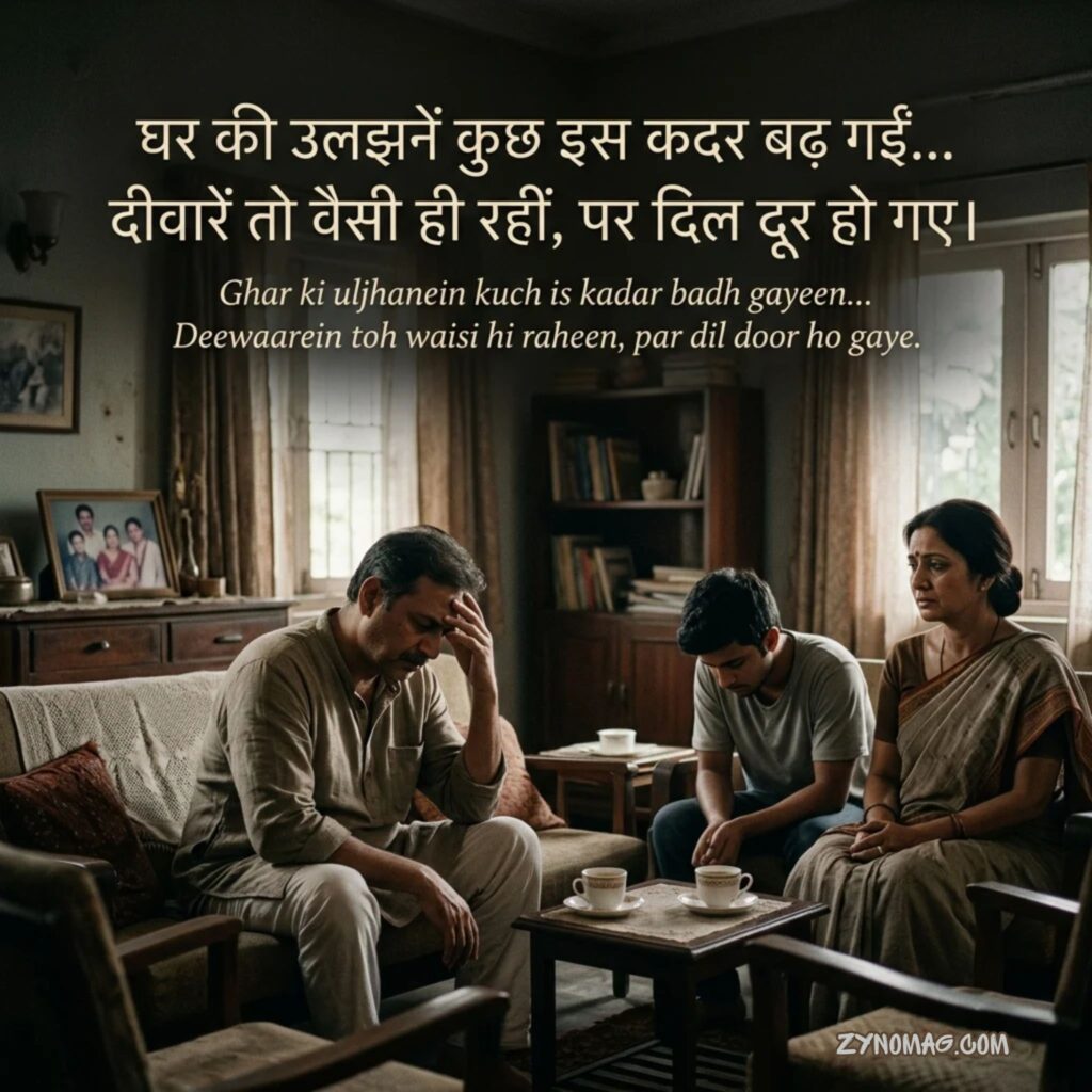 Family Tension Shayari