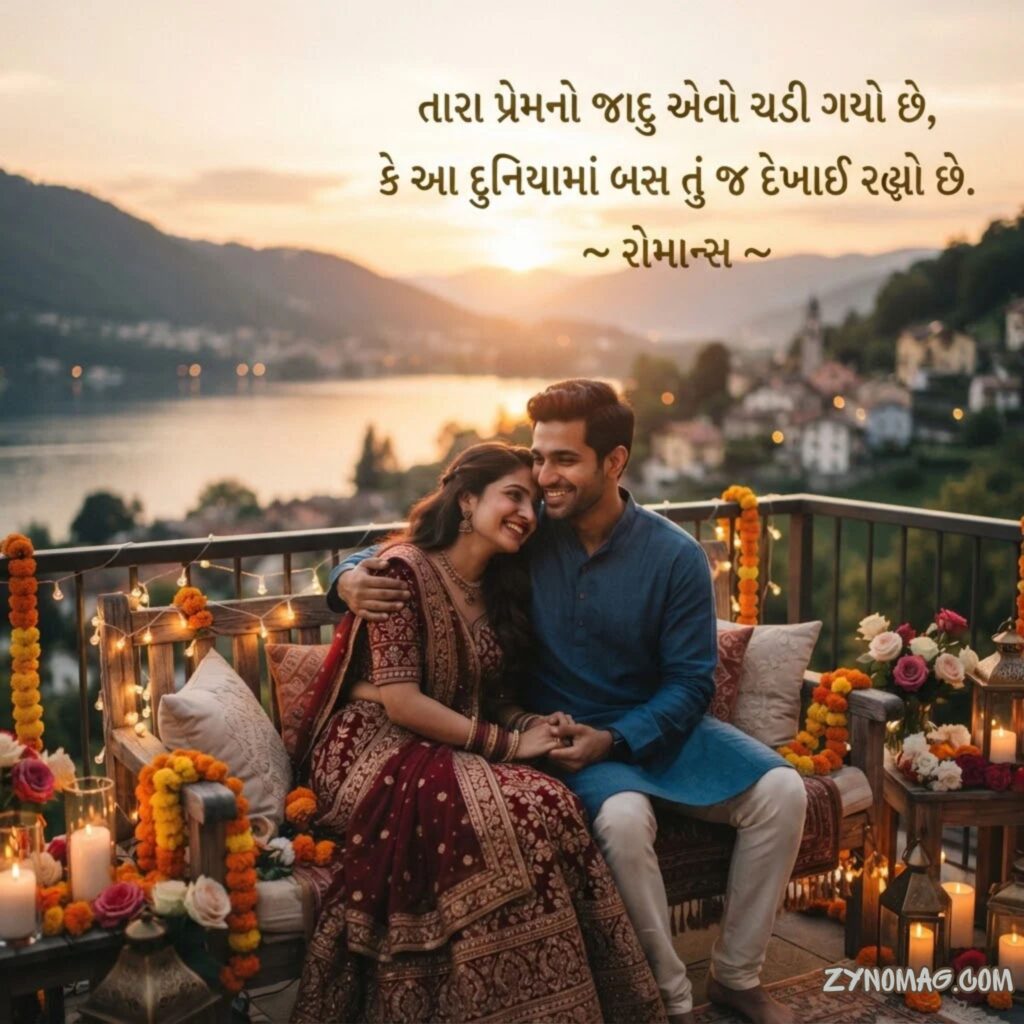 Romantic Love Shayari Gujarati