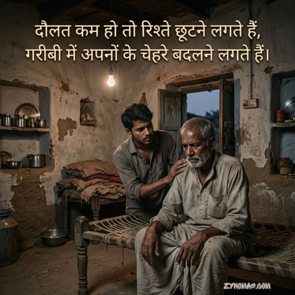Garibi Aur Rishte Shayari