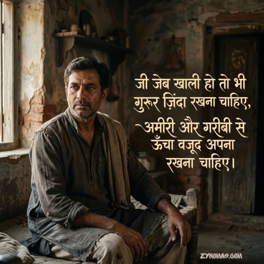 Garibi Aur Self-Respect Shayari