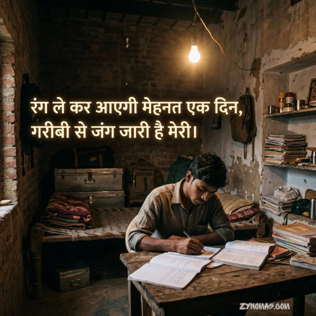Garibi Mein Struggle Shayari