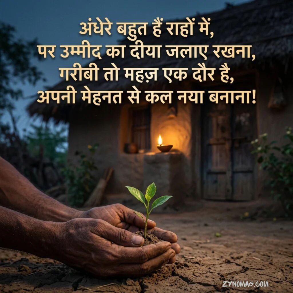 Garibi Mein Umeed Ki Shayari