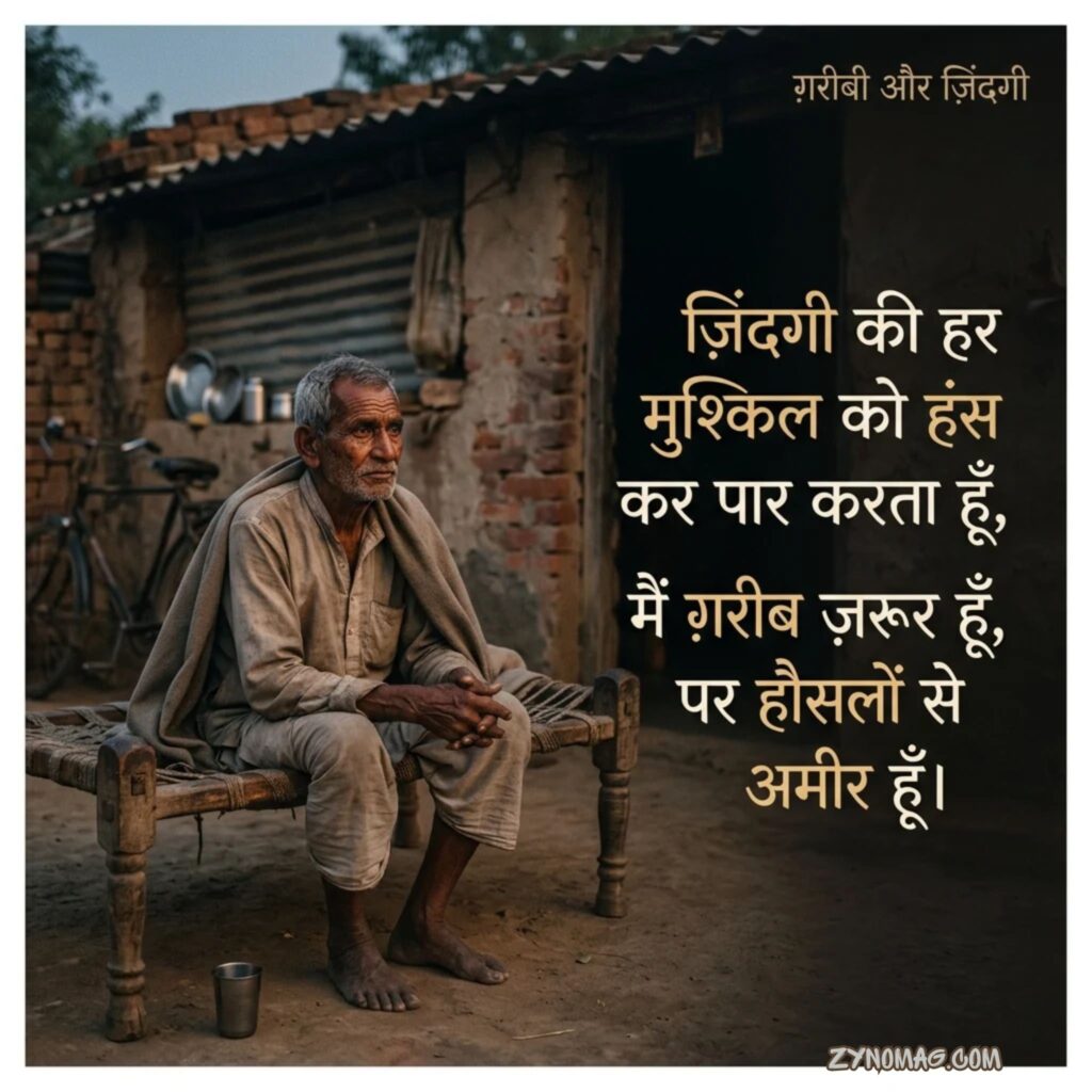 Garibi Shayari on Life