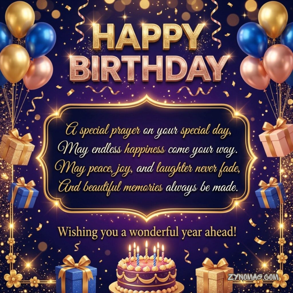 Happy Birthday Wishes In English