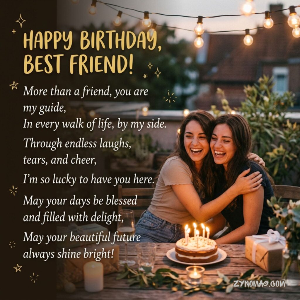 Happy Birthday Wishes Shayari In English For Best Friend