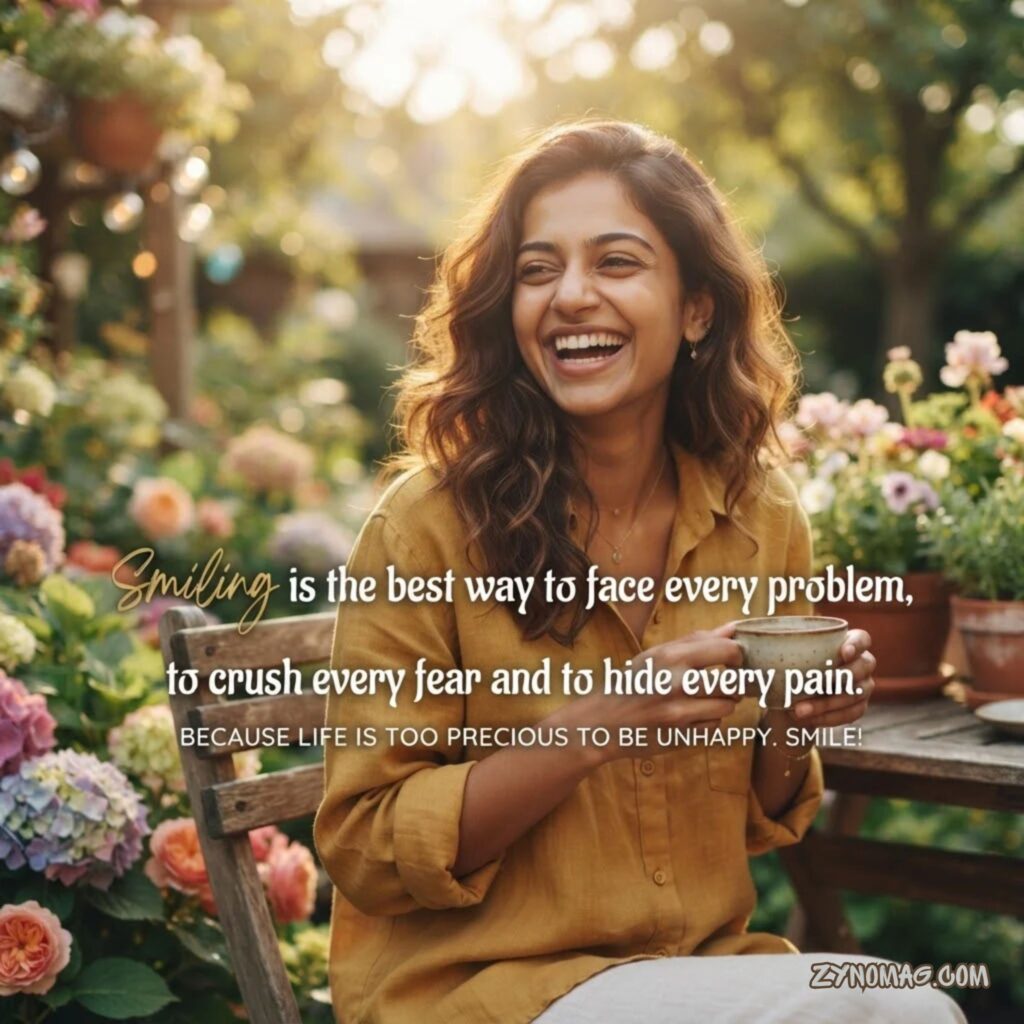 Happy Life Smile Shayari In English