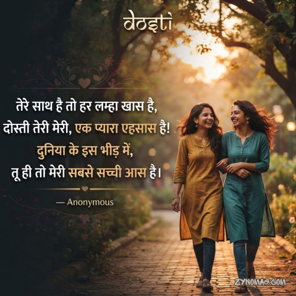 Heart Touching Dosti Shayari in Hindi