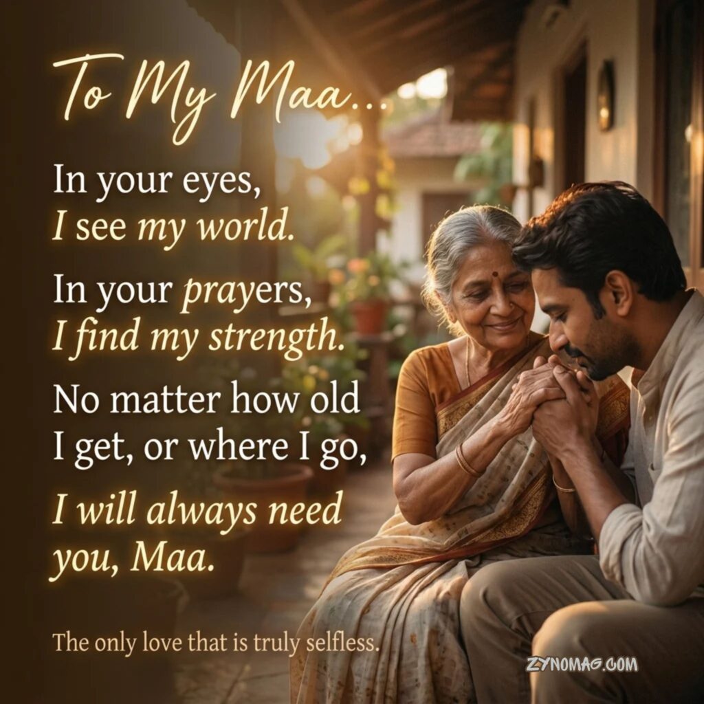 Heart Touching Maa Shayari in English