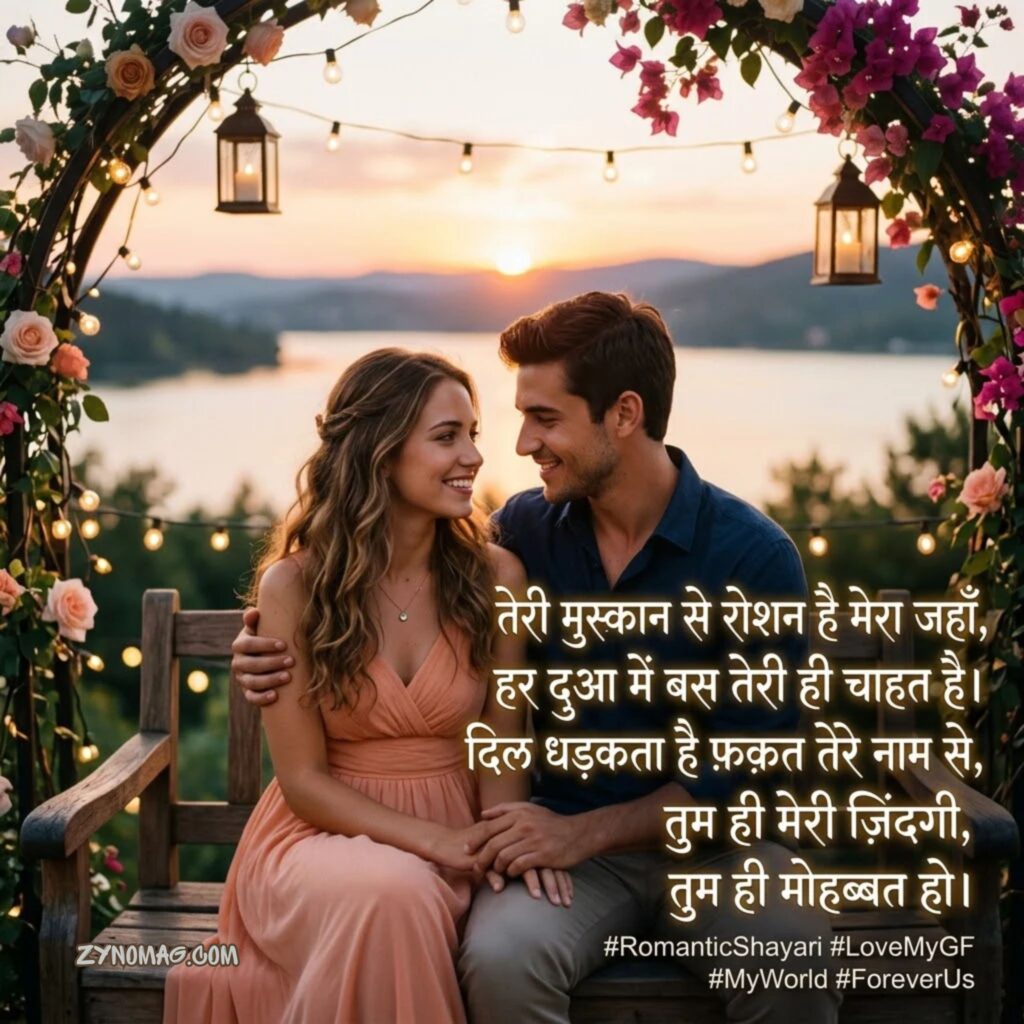Heartfelt Impressive Romantic Shayari for GF