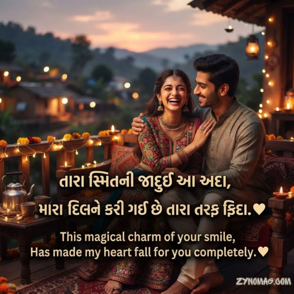 Love Shayari Gujarati English