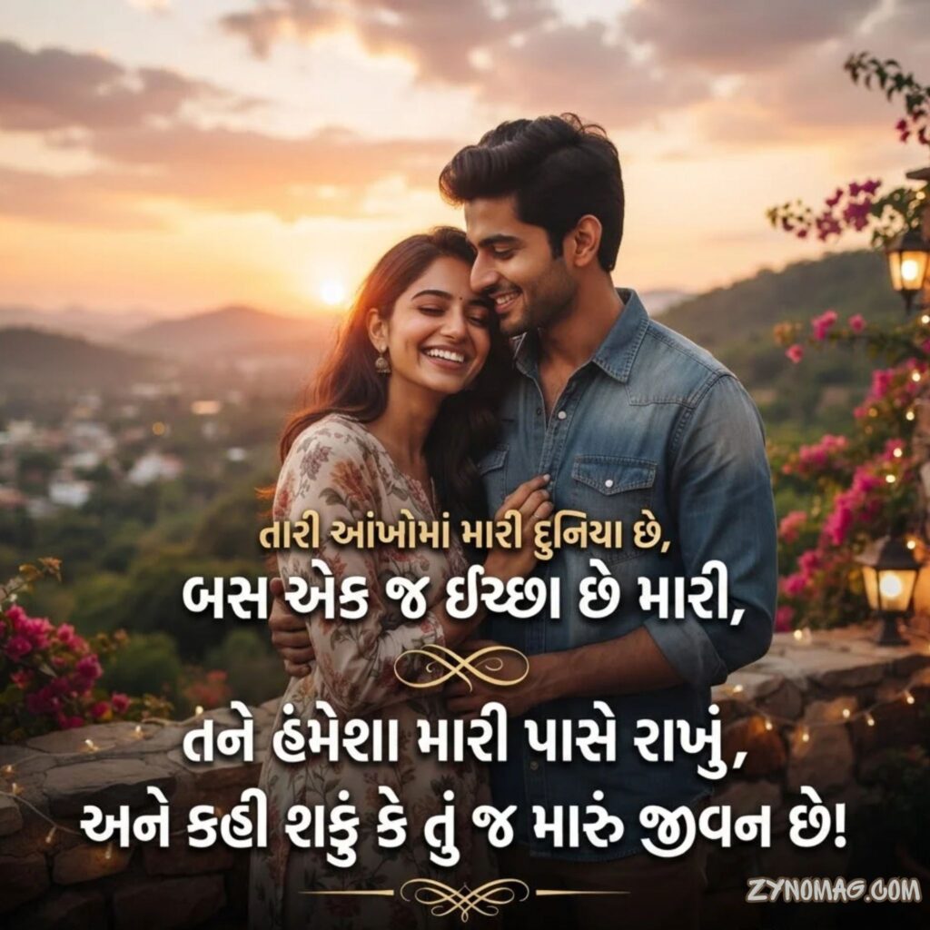 Love Shayari Gujarati for Girlfriend