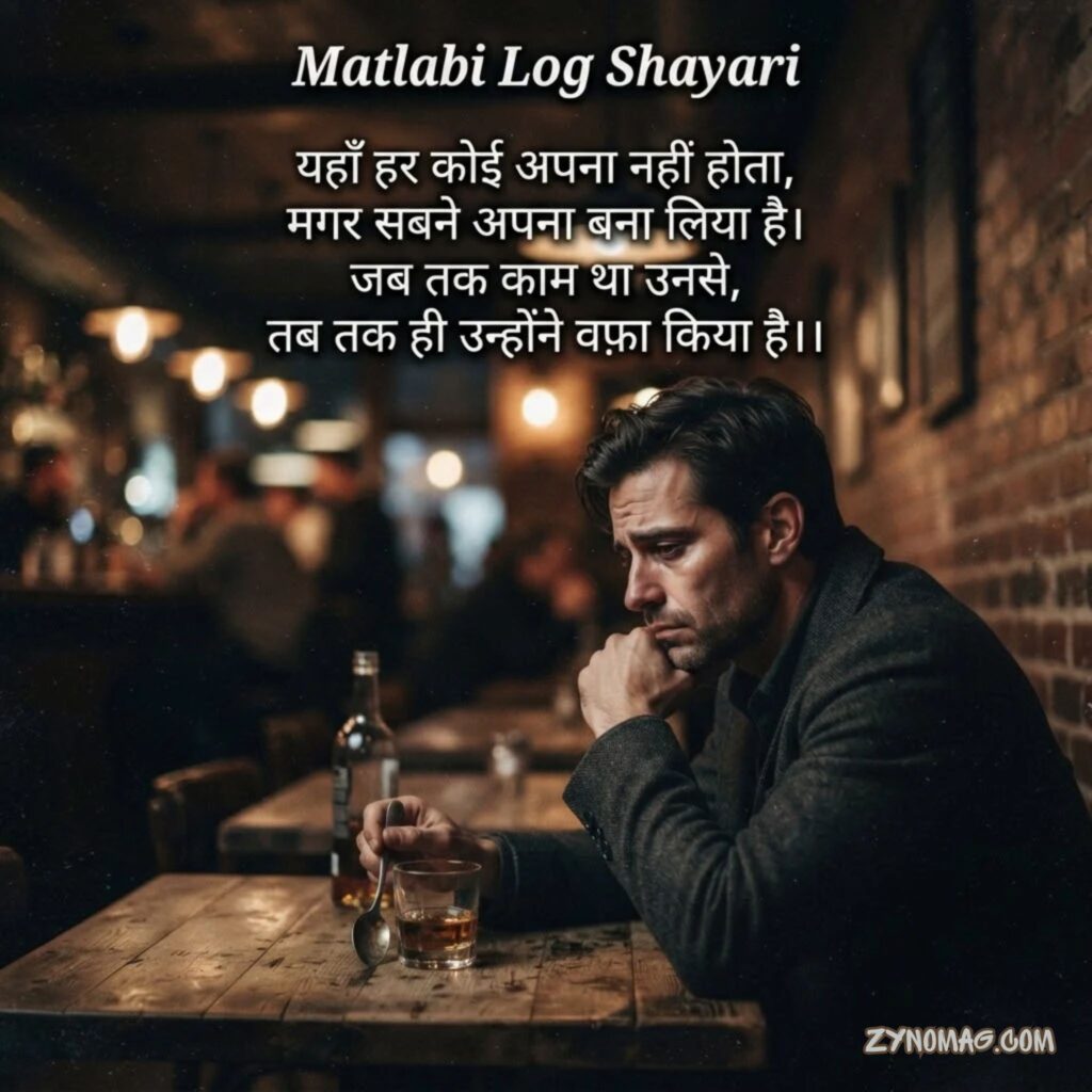 Matlabi Log Shayari