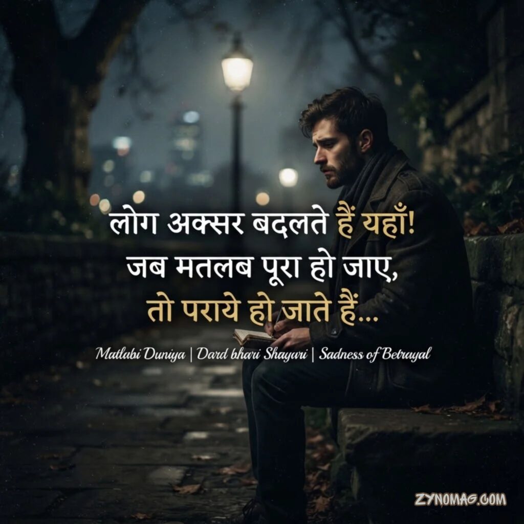 Matlabi Shayari in Hindi