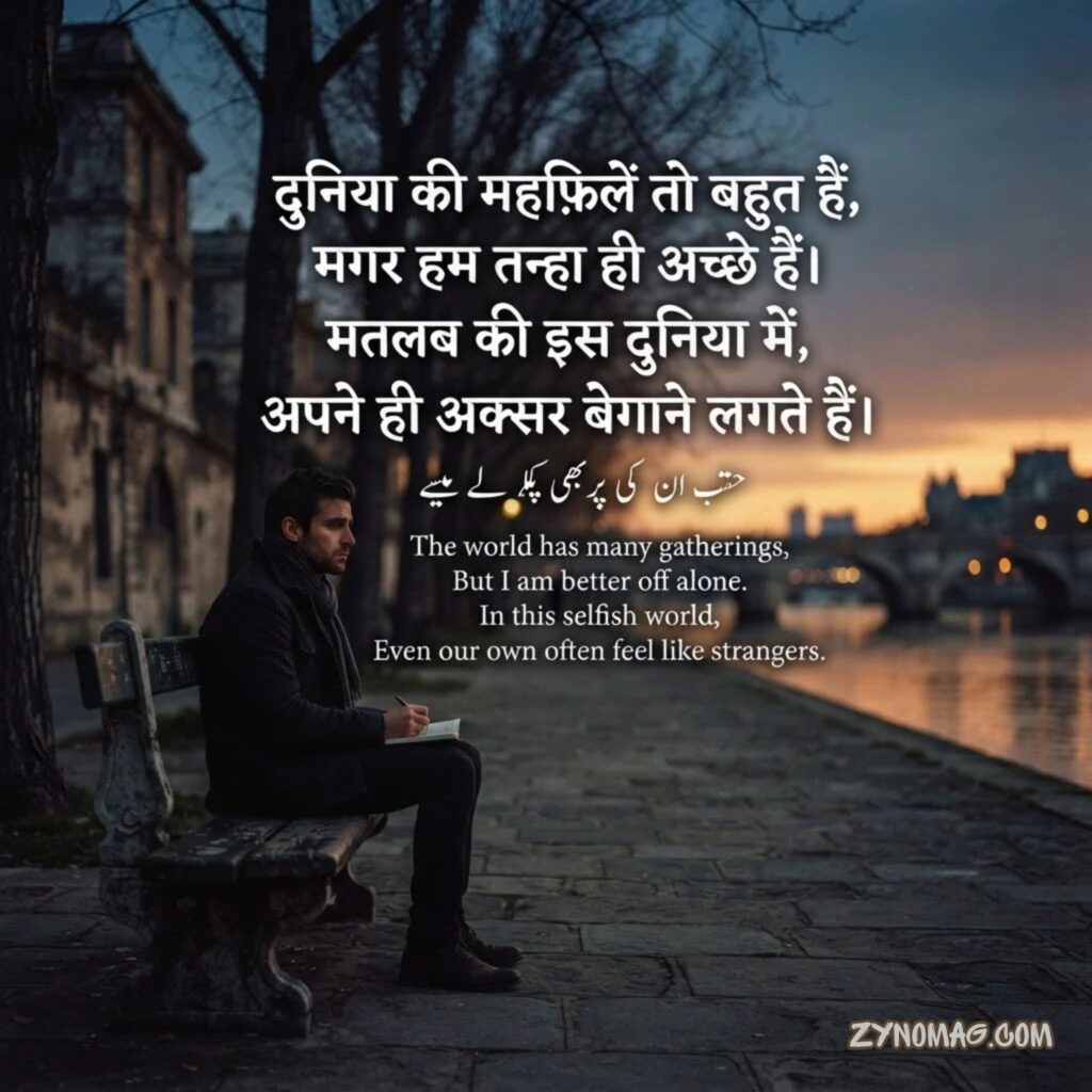 Matlabi Shayari on Life