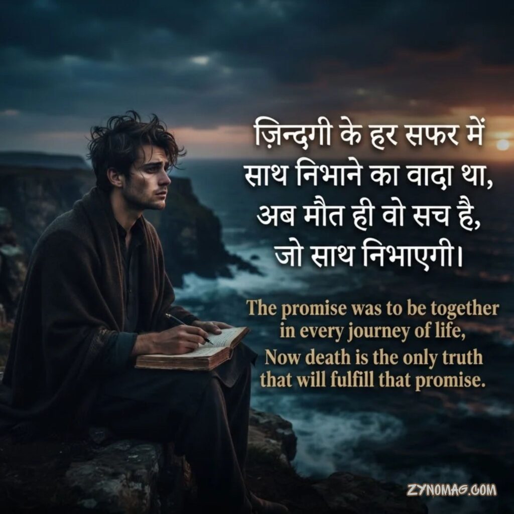 Maut Shayari in Hindi and English