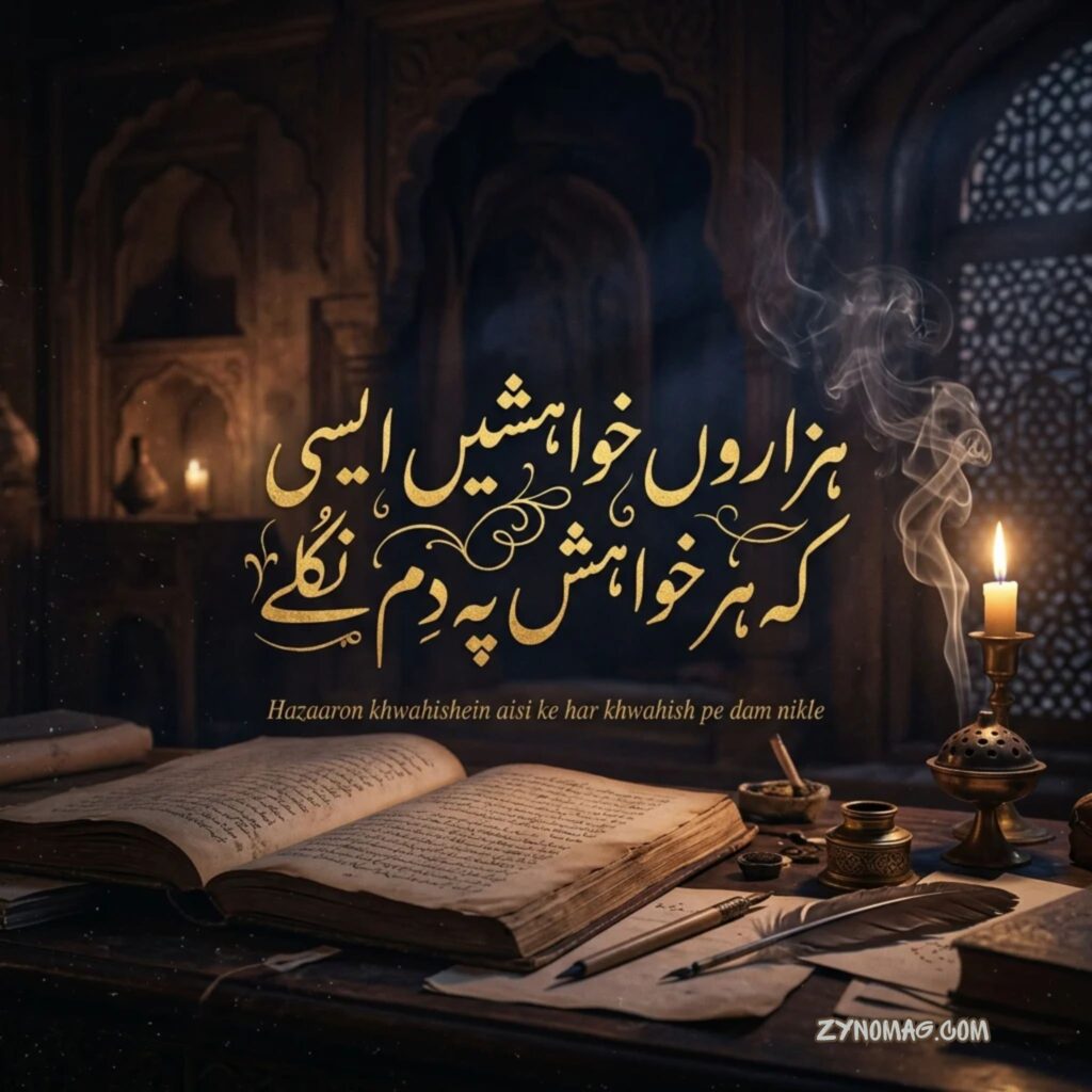 Mirza Ghalib Shayari Mohabbat