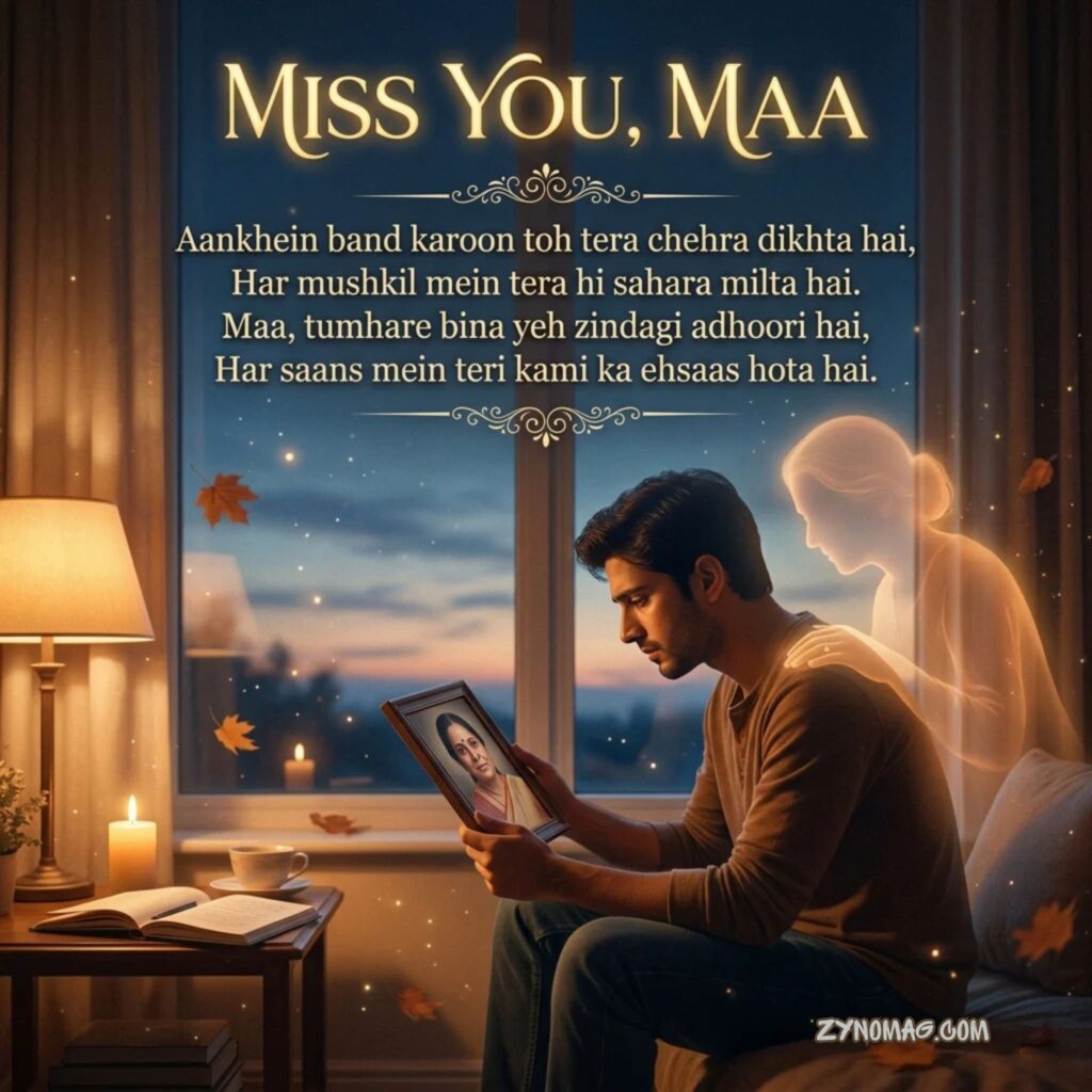 Miss You Maa Shayari in English