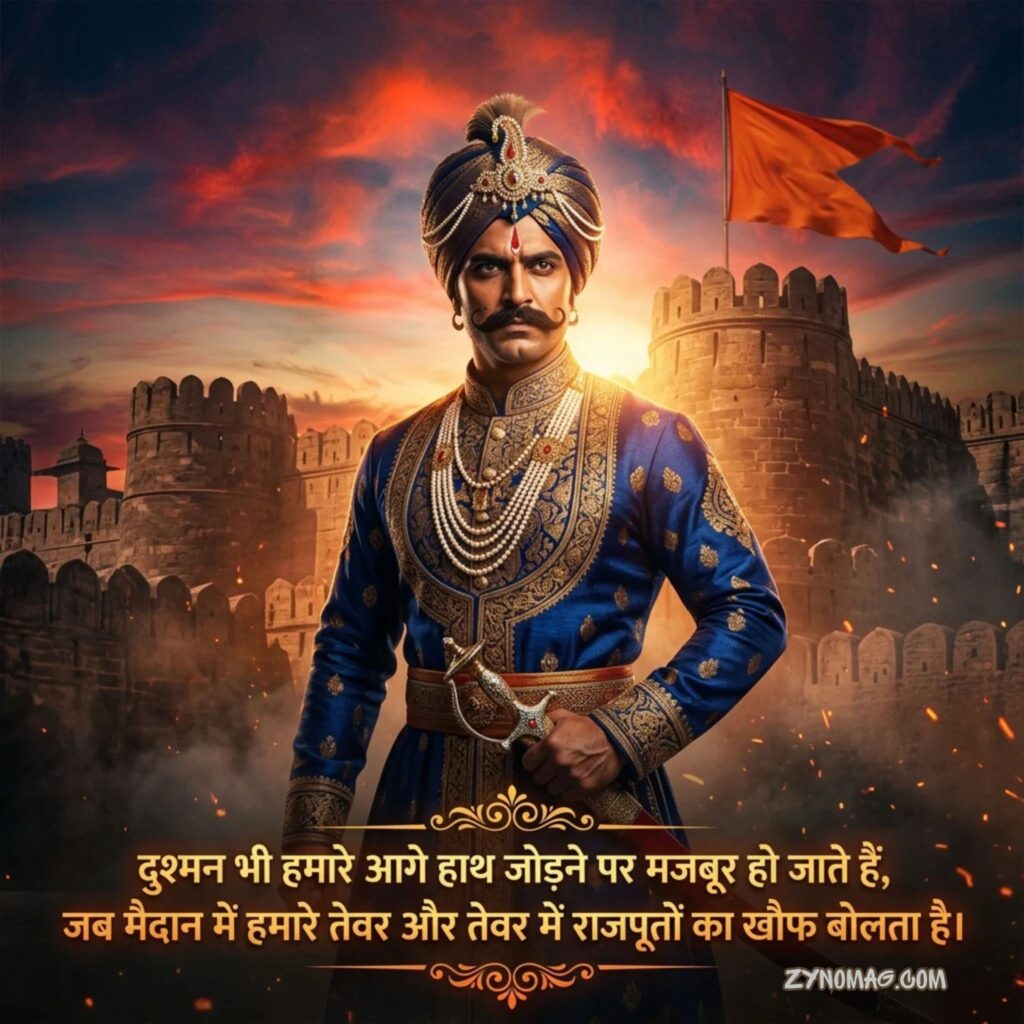 Rajput Shayari in Hindi | Rajput Attitude Shayari