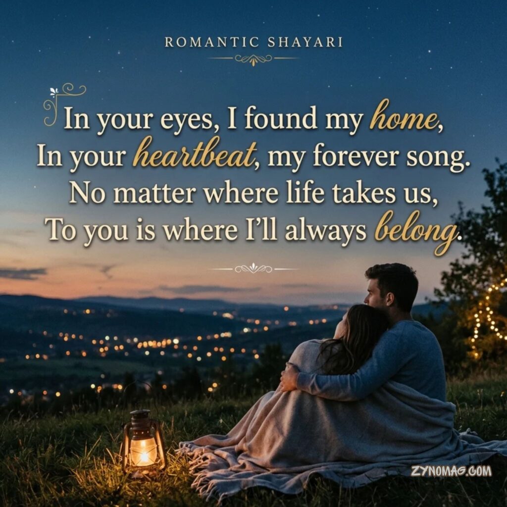 Romantic Love Shayari in English