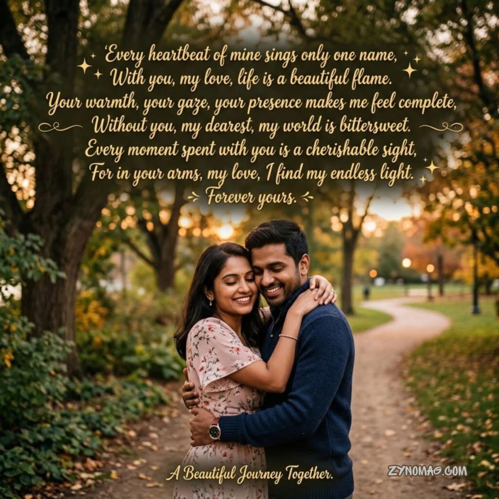 Romantic Shayari in English For Boyfriend