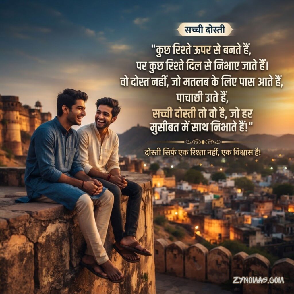 Sachi Dosti Shayari in Hindi