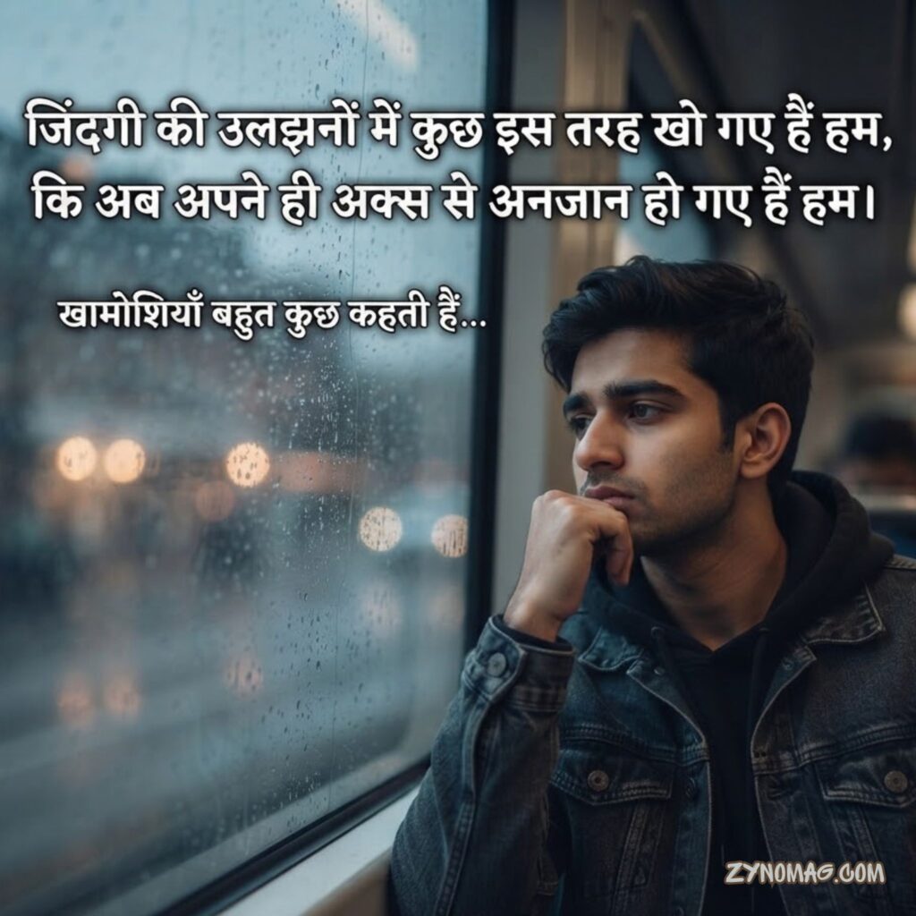 Sad Shayari for Boys in Hindi on Life