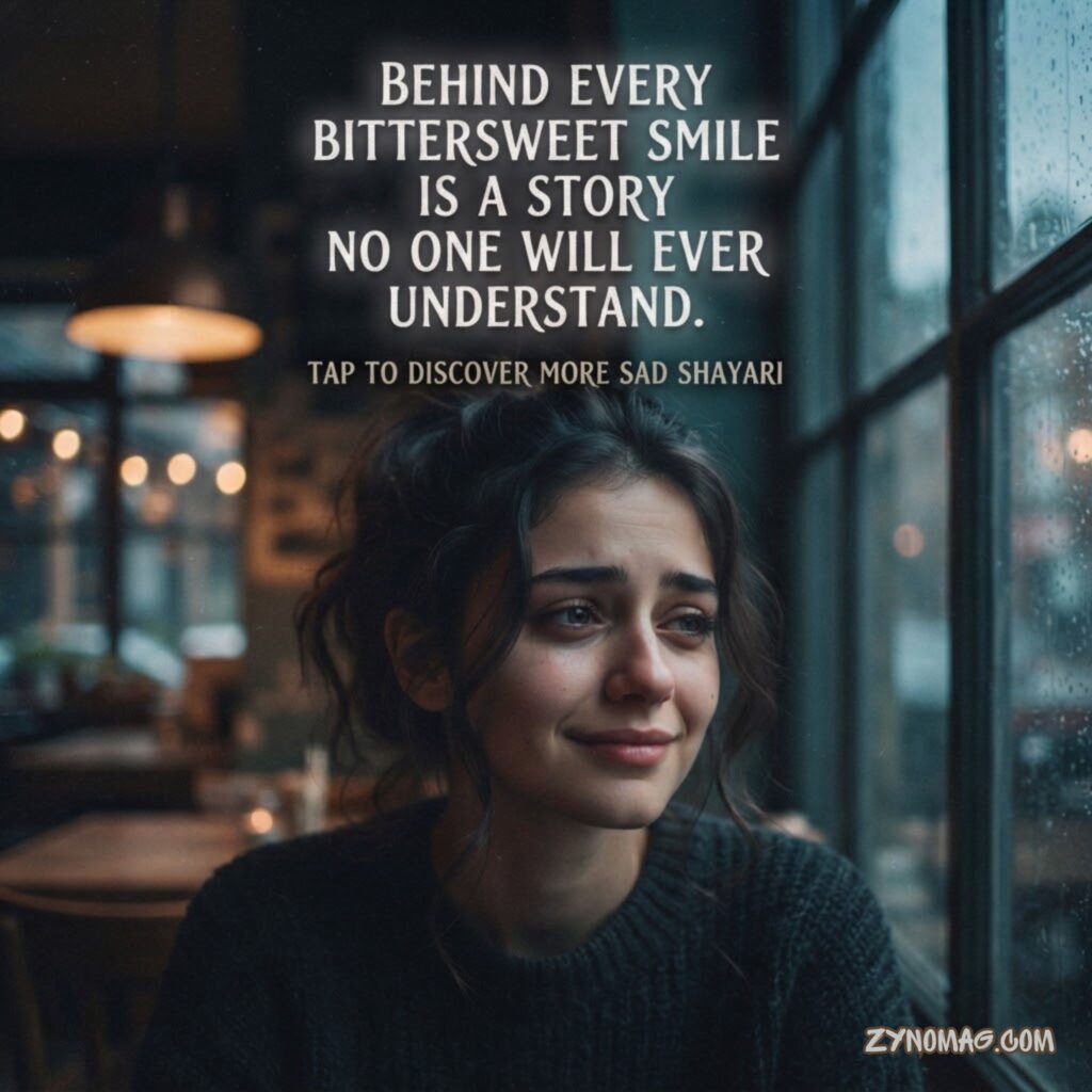 Sad Smile Shayari In English