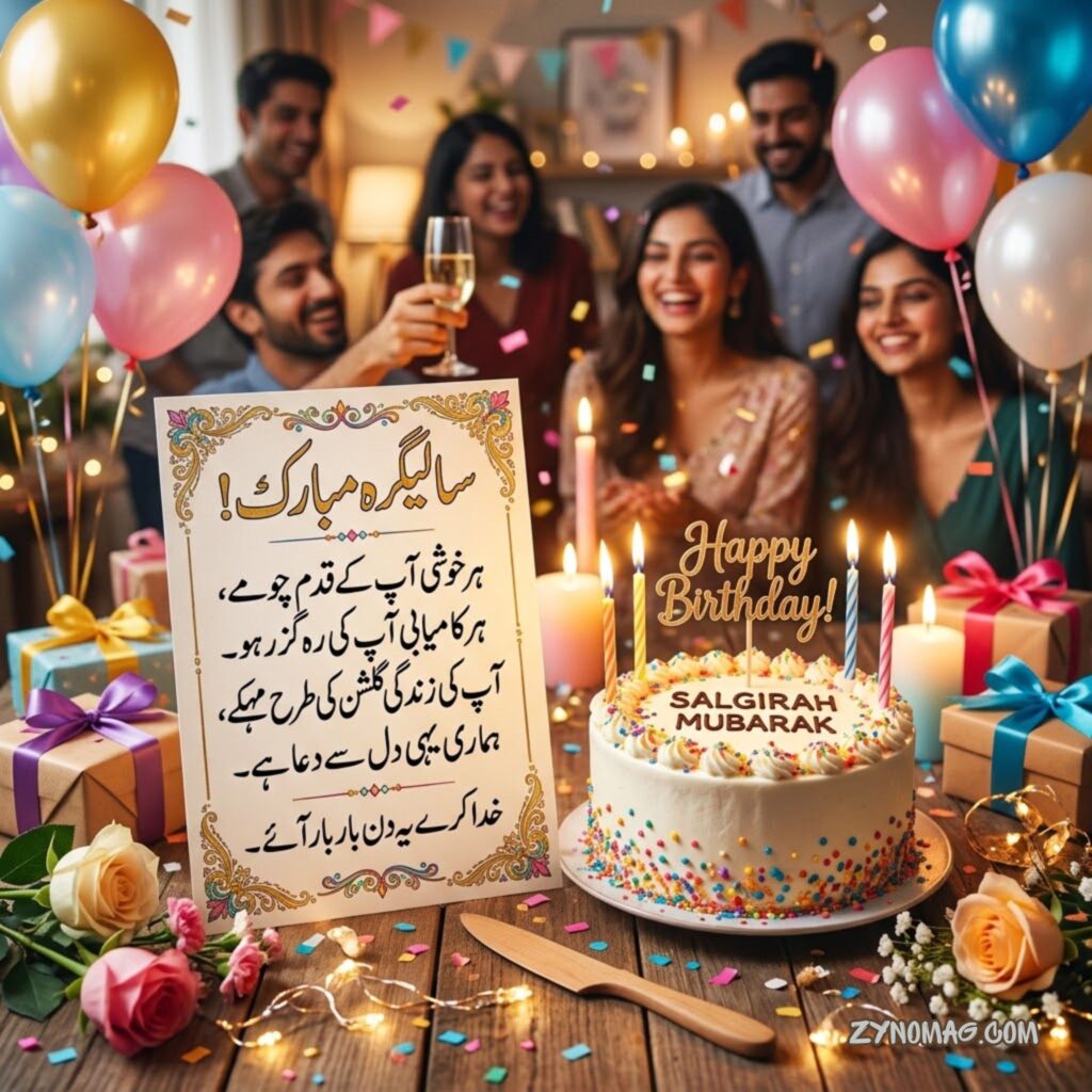 Salgirah Shayari, Best Wishes for a Special Day