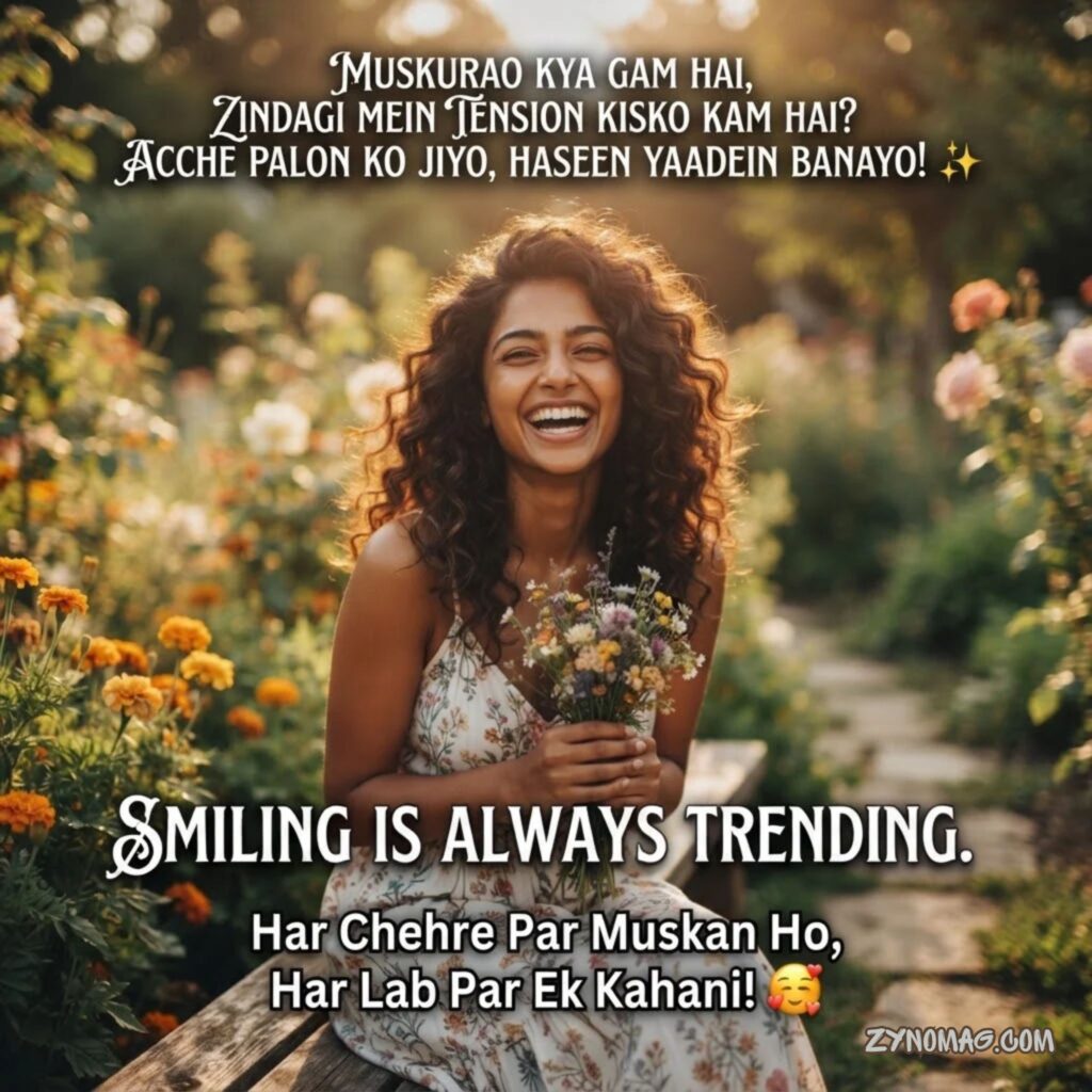 Short Catchy Smile Captions for Instagram