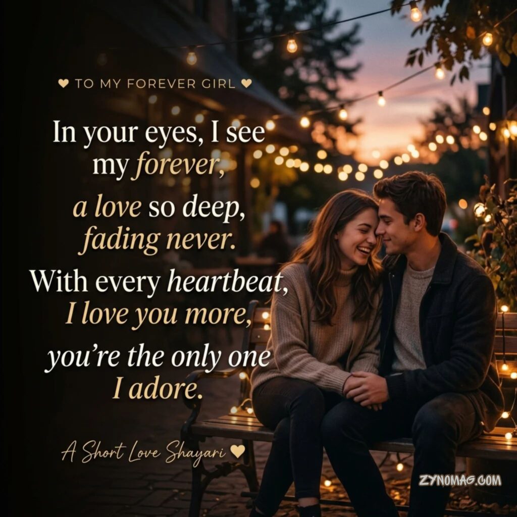 Short Love Shayari in English For Girlfriend