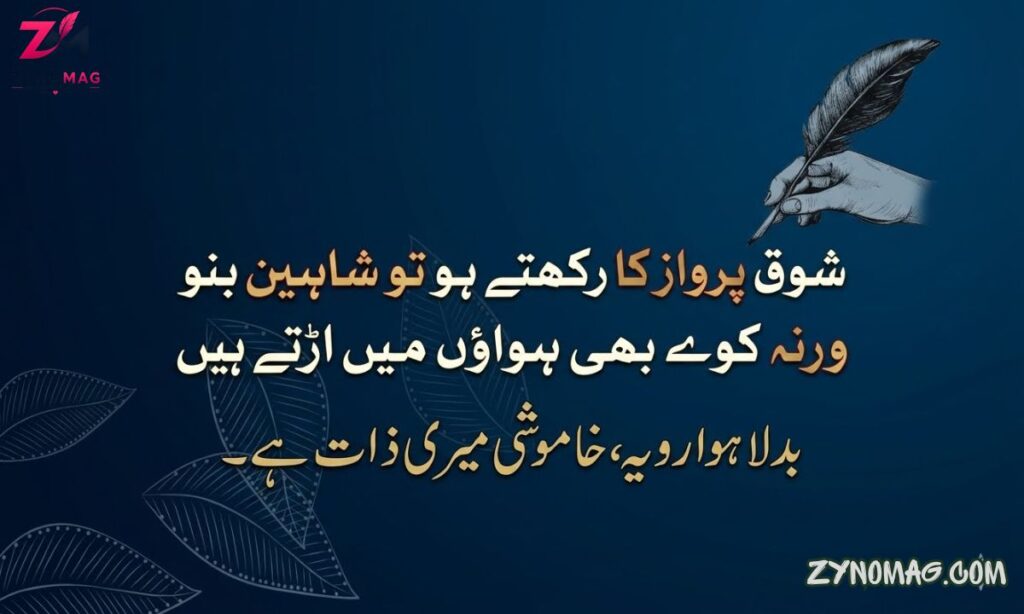 Attitude Shayari in Urdu