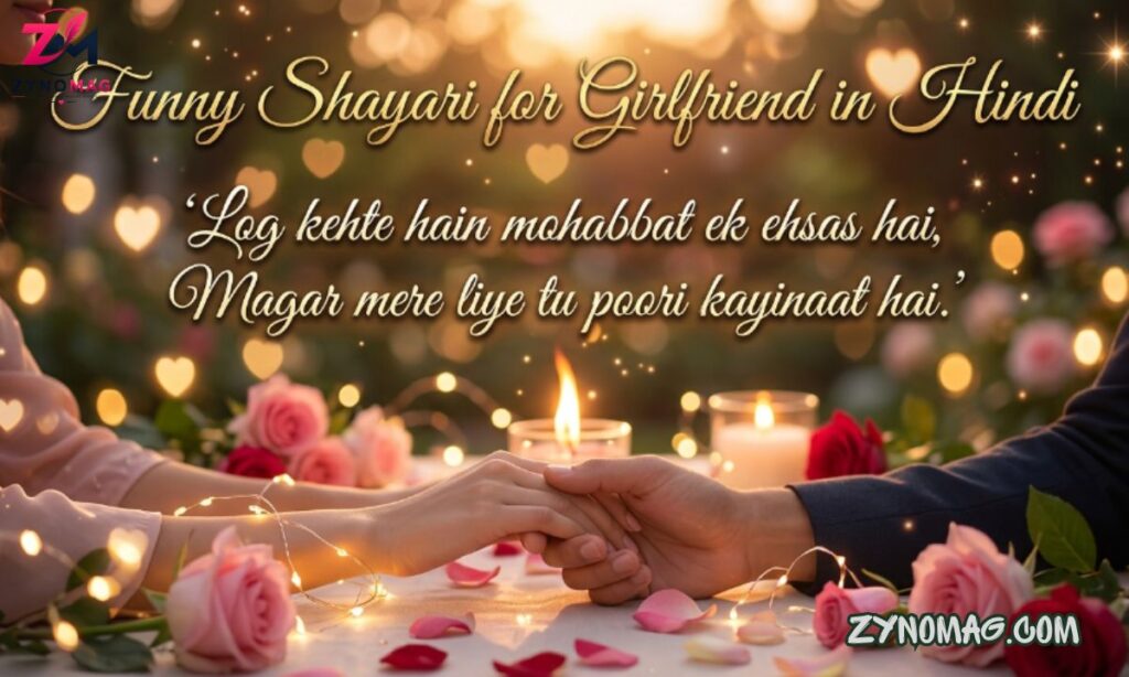 150+ Best Funny Shayari for Girlfriend in Hindi (2026) | Cute, Romantic & Hilarious Shayari