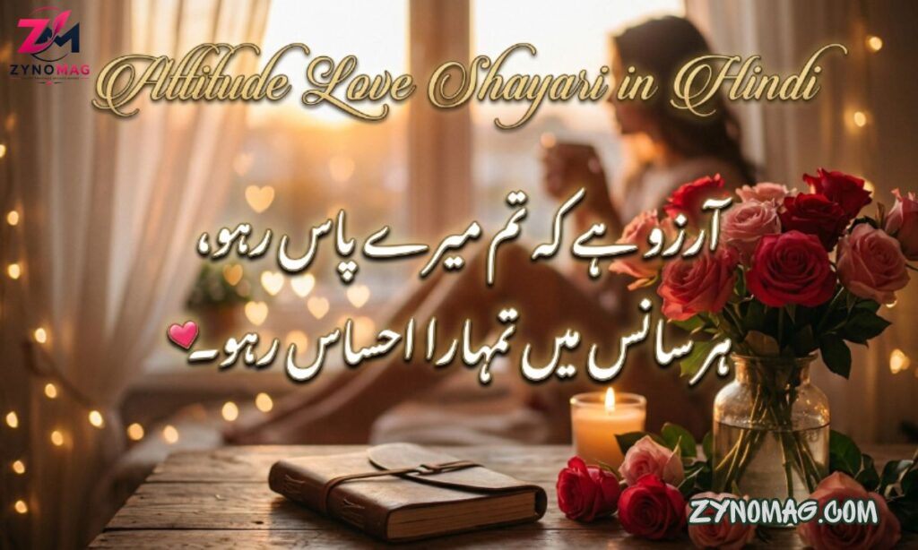180+ Best Attitude Love Shayari in Hindi (2026) | Romantic & Royal Love Shayari