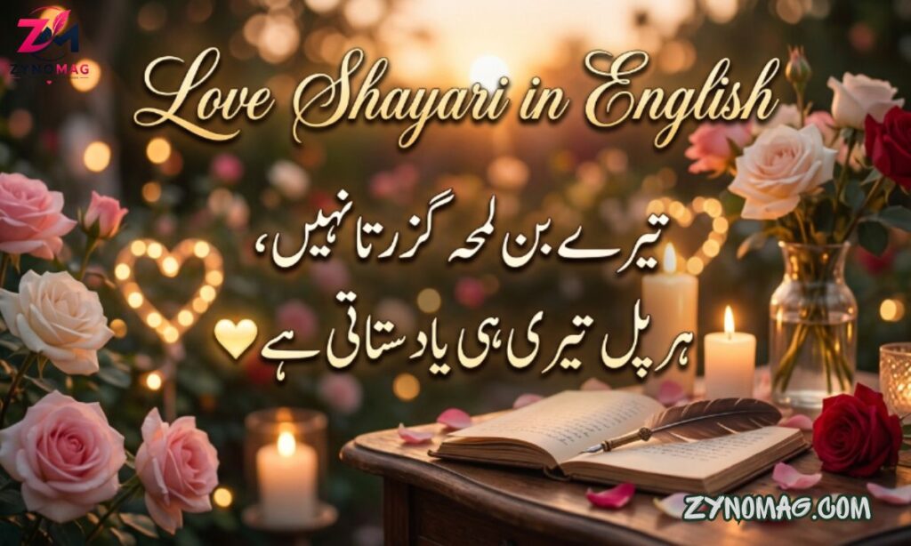 180+ Best Love Shayari in English (2026) | Romantic & Heart Touching Shayari