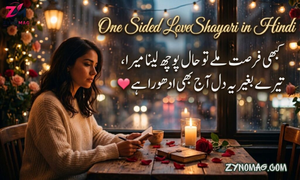 180+ Best One Sided Love Shayari in Hindi (2026) | Heart Touching Ek Tarfa Pyar Shayari
