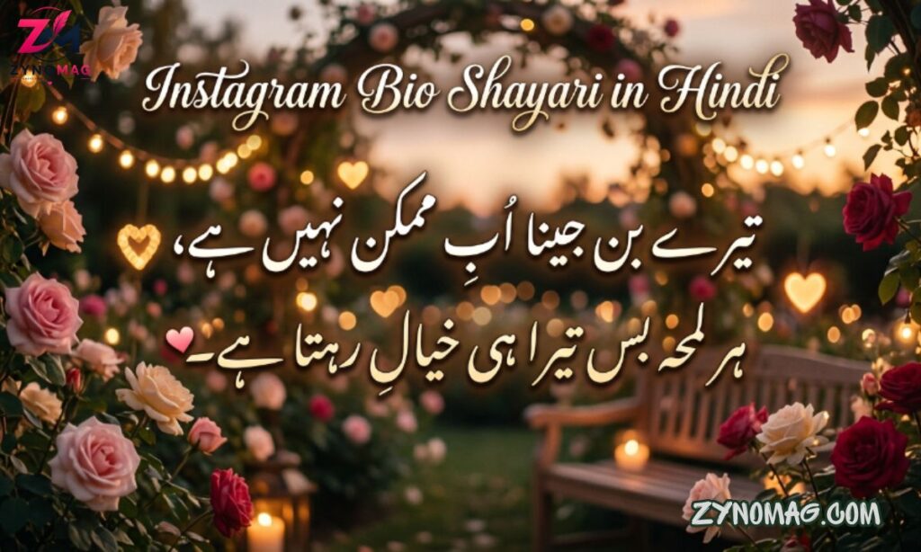 150+ Best Instagram Bio Shayari in Hindi (2026) | Attitude, Love & Stylish Bio Ideas 