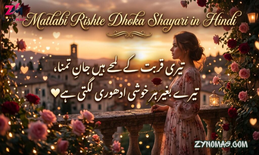 180+ Best Matlabi Rishte Dhoka Shayari in Hindi (2026) | मतलब़ी रिश्तों पर दर्द भरी शायरी