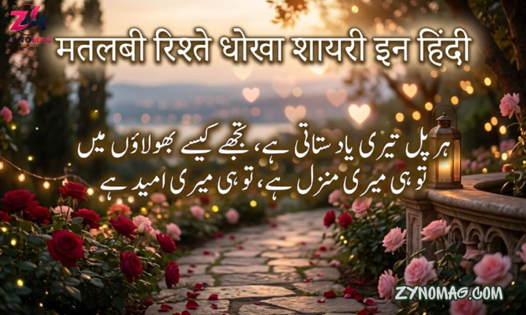 180+ Best Matlabi Rishte Dhoka Shayari in Hindi (2026) | मतलब़ी रिश्तों पर दर्द भरी शायरी