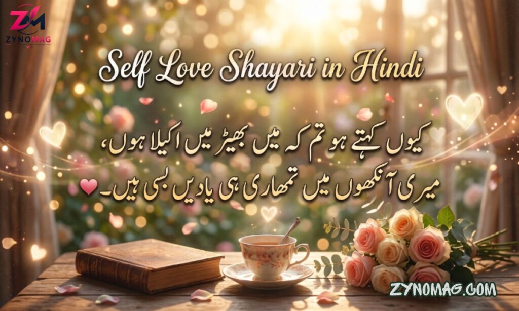 180+ Best Self Love Shayari in Hindi (2026) | Self Respect & Confidence Shayari