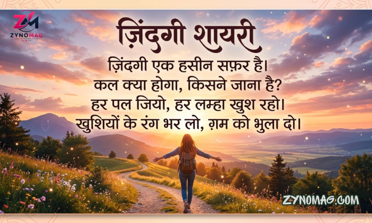190+ Best Zindagi Shayari in Hindi (2026) – जिंदगी पर दिल छू लेने वाली शायरी 