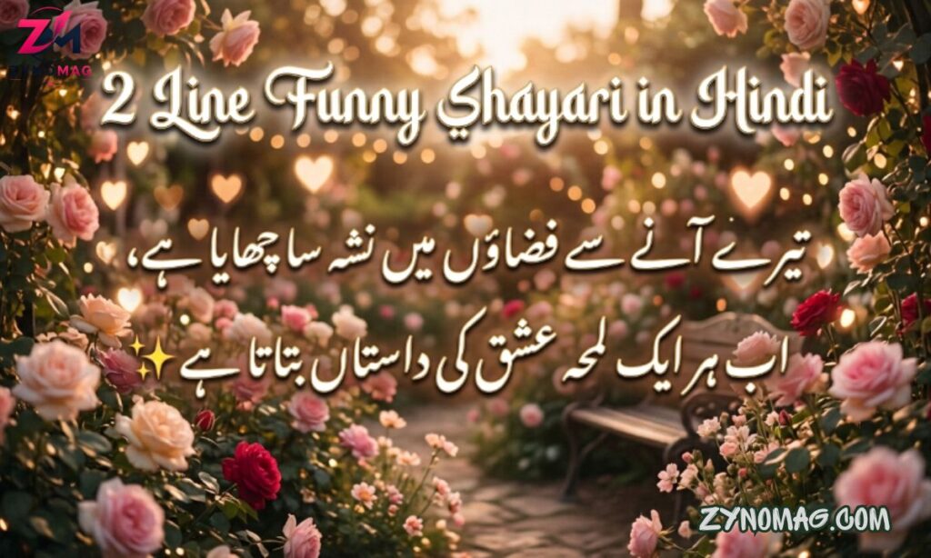 230+ Best 2 Line Funny Shayari in Hindi (2026) | मजेदार शायरी