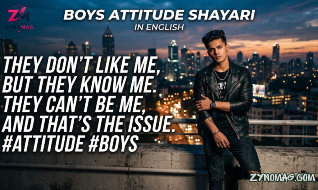 Boys Attitude Shayari in English: 170+ Best Stylish & Swag Attitude Shayari for Boys (2026)