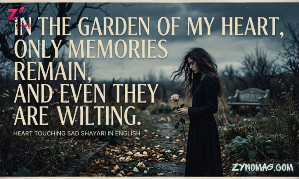 Heart Touching Sad Shayari in English: 180+ Emotional & Heartbreak Shayari (2026)