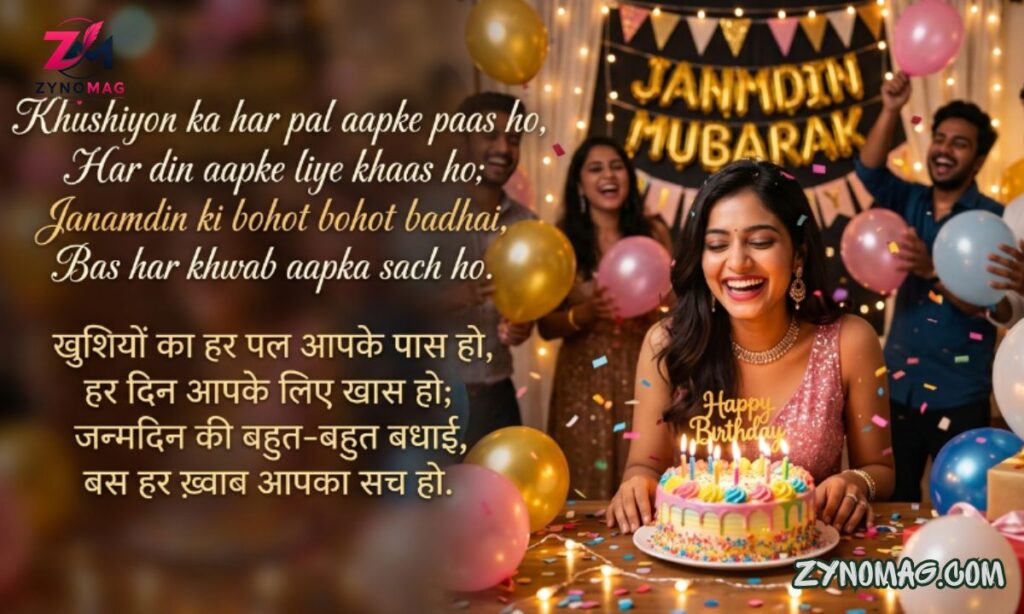 Happy Birthday Shayari: 180+ Best Birthday Shayari in Hindi | जन्मदिन की शायरी (2026)