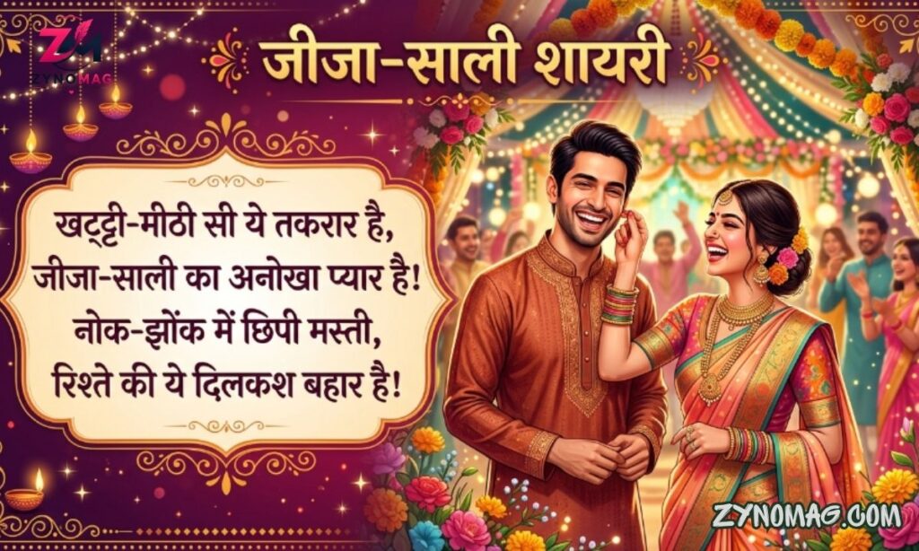 Jija Sali Shayari in Hindi: 190+ Funny, Romantic & मजेदार शायरी (2026)