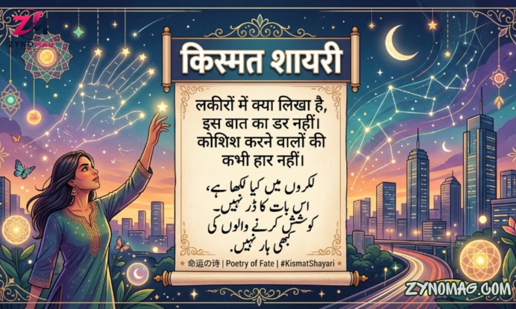 Kismat Shayari: 180+ Best Kismat Shayari in Hindi | Heart Touching Shayari (2026)