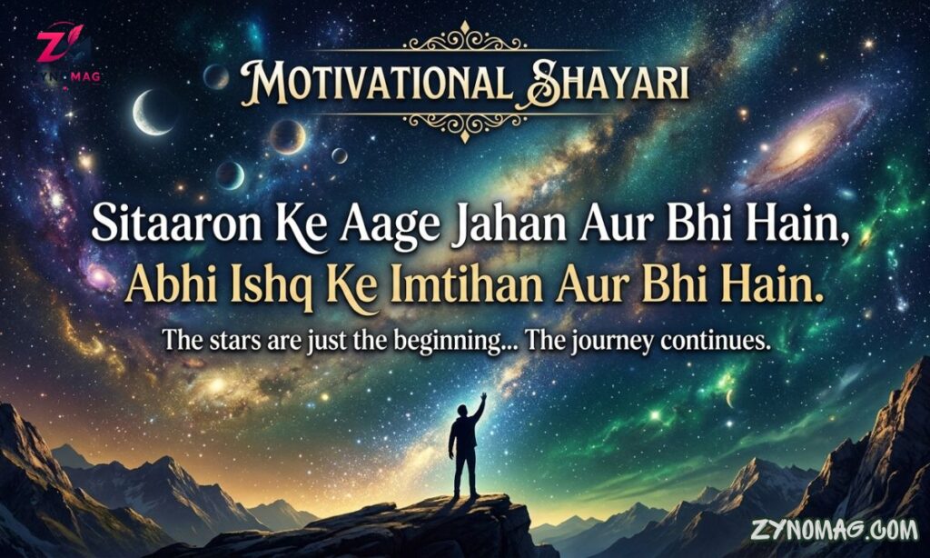 180+ Motivational Shayari in English: Best Inspirational, Success & Life Motivational Shayari (2026)