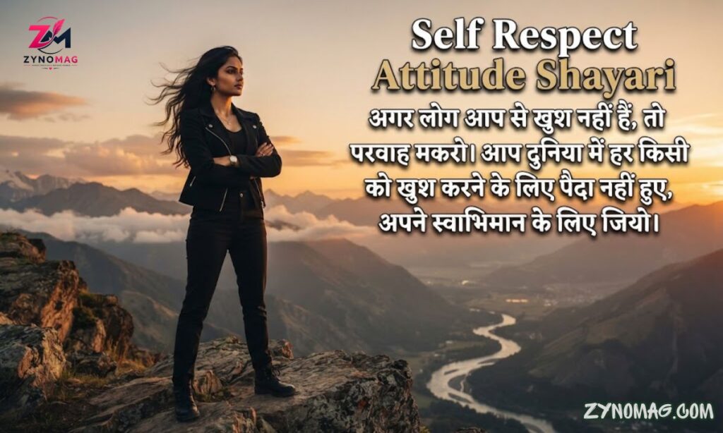 180+ Self Respect Attitude Shayari in Hindi: दमदार Self Respect, Royal & Stylish Attitude Shayari (2026)