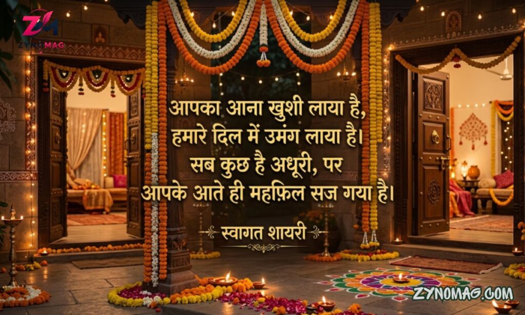 180+ Welcome Shayari in Hindi: Best स्वागत शायरी, Quotes & Messages (2026)